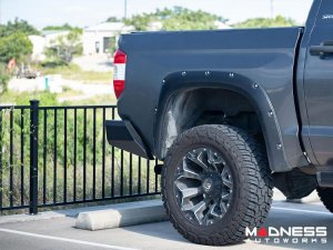 Toyota Tundra Rear Bumper - Vengeance - Fab Fours - (2014 - 2021) - Without Sensors Toyota Tundra Rear Bumper - Vengeance - Fab Fours - (2014 - 2021) - Without Sensors